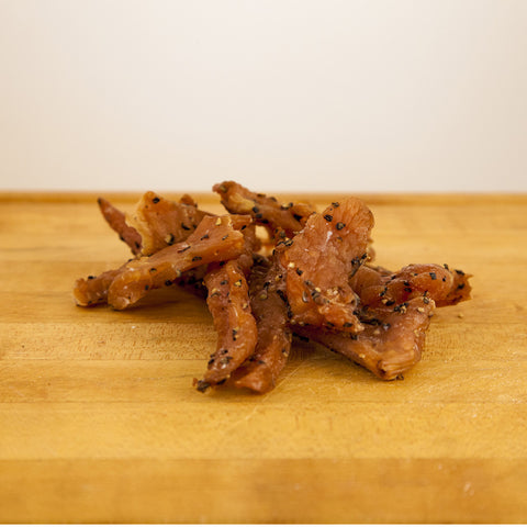 Prasek's Hickory Smoked & Peppered Turkey Strips