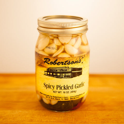 Spicy Pickled Garlic
