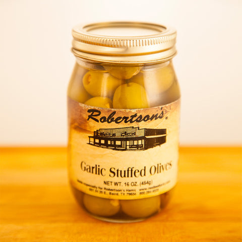 Garlic Stuffed Olives